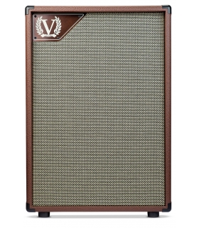 VICTORY V212-VB - 2x12 Compact Vertical Speaker Cabinet Half Open Back - Celestion G12M Greenback