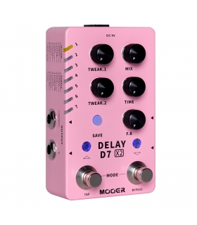 MOOER D7 X2 - Delay e Looper