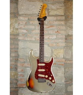 BUTTARINI Stratocaster '60 - Heavy Relic - Shoreline Gold over 3T Sunburst - FlameTone pickups